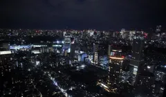 Đường chân trời Tokyo. Một công ty du lịch đặt mục tiêu kết nối thủ đô Nhật Bản và Mỹ chỉ trong 1 giờ qua không gian. Ảnh: Reuters.